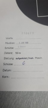 1982 Swiss Heavy Frame P210-6 Target Semi Auto 9mm Match barrel.. - 13 of 15