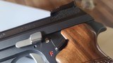 1971 Swiss SIG P210-5 Semi Auto 9mm long barrel target pistol.. - 3 of 13