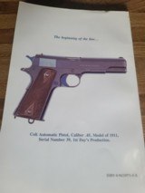 Colt .45 Service Pistols, 1911 & 1911A1, C.W. Clawson, Complete Military Identification - 2 of 3