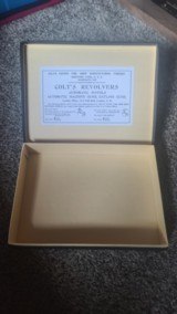 Colt 38 super military pistol storage box in like new condition as pictured - 7 of 8