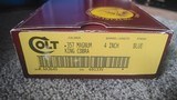 Colt King Cobra box for 4