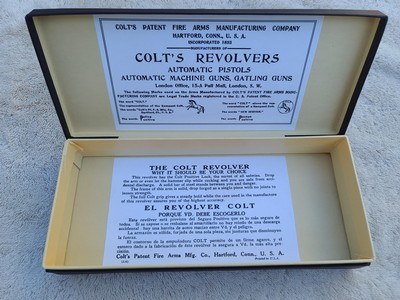 Colt Pocket Positive Revolver, blue 3.5 .32, in mint condition - Image 7 of 8
