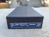 Colt Pocket Positive Revolver, blue 3.5 .32, in mint condition - Image 1 of 8