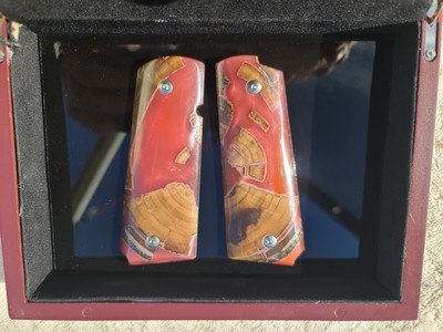 Burkett Custom Mastadon 1911 GRIPS - Image 1 of 4