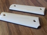 Ultra rare Narwhal Ivory 1911 grips, fracture repaired - Image 8 of 12