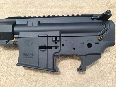 FN15 stripped lower 3 pos select (new) + 300 win upper (mint) + parts kit - Image 1 of 15