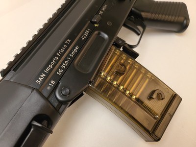 Swiss Sig SG550-1 Sniper .223 caliber rifle, - Image 8 of 15