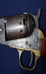 Fully Engraved Manhattan Firearms 1860 Navy .36 Caliber Revolver - 10 of 12