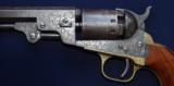 Fully Engraved Manhattan Firearms 1860 Navy .36 Caliber Revolver - 7 of 12
