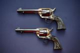 Consecutively Numbered Pair Colt SAA’s .44-40 - 3 of 15