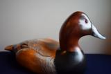 Canvasback Drake Duck Decoy Hand Carved & Painted by The Wooden Bird Factory - 4 of 7