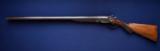 W. Parkhurst Double 10 Gauge Hammer Shotgun - 8 of 14