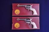  Highly Desirable Consecutively Numbered Pair Colt Frontier Six Shooters .44-40 - 8 of 9