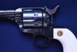 Rare Colt S.A.A 3rd Generation .44-40 In Full Blue Finish With Box - 6 of 12