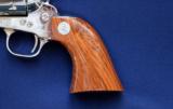 Rare Cased Colt 3rd Generation Frontier Six Shooter .44-40 With Letter - 8 of 17