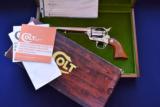 Rare Cased Colt 3rd Generation Frontier Six Shooter .44-40 With Letter - 1 of 17