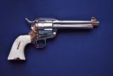  Scarce Colt SAA 3rd Gen .45 Nickel Model P-1856 - 2 of 12