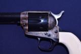 Excellent Colt SAA 3rd Gen .44-40 With Ivory - 2 of 11