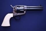 Excellent Colt SAA 3rd Gen .44-40 With Ivory - 5 of 11