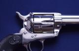 Colt SAA 3rd Gen .45 Nickel Plated With Box Model P-1856 - 3 of 12