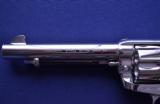 Colt SAA 3rd Gen .45 Nickel Plated With Box Model P-1856 - 8 of 12
