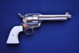 Colt SAA 3rd Gen .45 Nickel With Box Model P-1856 - 6 of 12