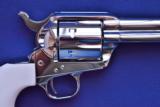 Colt SAA 3rd Gen .45 Nickel With Box Model P-1856 - 7 of 12