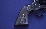 Rare Colt SAA 3rd Gen .357 Full Blue Model P-1650FB - 9 of 12