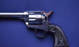 Rare Colt SAA 3rd Gen .357 Full Blue Model P-1650FB - 3 of 12