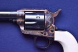 Colt SAA 3rd Gen Custom Shop .45 With Ivory Model P-1850Z- 3 of 13