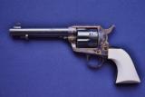 Colt SAA 3rd Gen Custom Shop .45 With Ivory Model P-1850Z- 2 of 13