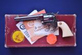 Rare Colt SAA 3rd Gen .44-40 Full Blue With Ivory - 1 of 12