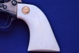 Rare Colt SAA 3rd Gen .44-40 Full Blue With Ivory - 5 of 12