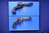 Unique Consecutively Numbered Pair Colt SAA .45’s In Full Blue - 2 of 14