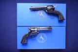Unique Consecutively Numbered Pair Colt SAA .45’s In Full Blue - 3 of 14