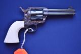 NIB Colt Custom Shop SAA 3rd Gen 45 With One Piece Ivory - 6 of 12