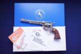 NIB Colt SAA 3rd Gen .44-40 Nickel Model P-1976 - 1 of 11