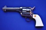 Rare Colt SAA 3rd Gen Full Blue 44-40 With Ivory - 2 of 12