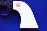Rare Colt SAA 3rd Gen Full Blue 44-40 With Ivory - 5 of 12