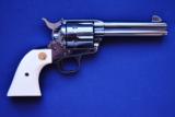 Rare Colt SAA 3rd Gen Full Blue 44-40 With Ivory - 6 of 12
