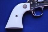 Colt SAA 3rd Gen 44-40 Nickel With Ivory - 8 of 10