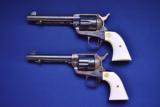 Consecutively Numbered Pair Colt SAA 3rd Gen 45’s - 2 of 18