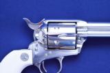 Scarce Colt SAA 3rd Gen 357 Nickel With Ivory Model P1641 - 6 of 11