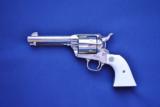Scarce Colt SAA 3rd Gen 357 Nickel With Ivory Model P1641 - 1 of 11
