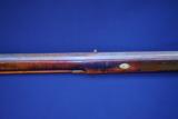 Fine Pennsylvania/Kentucky Bench/Match-Type Flintlock Rifle by T. Bennett, Circa 1840 - 16 of 25