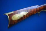 Full Stock Pennsylvania Long Rifle With Golcher Lock, CA. 1840’s - 8 of 24