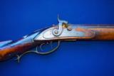Full Stock Pennsylvania/Ohio Long Rifle by E. SLERET CA. 1850’s - 1 of 23
