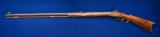 Half Stock Percussion Rifle By H. WRIGHT with GOULCHER Lock & P.I. SPENCE Sight .42 Caliber, CA 1850's - 10 of 23