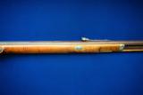 Half Stock Percussion Rifle By H. WRIGHT with GOULCHER Lock & P.I. SPENCE Sight .42 Caliber, CA 1850's - 6 of 23