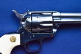 Colt SAA 3rd Gen 45 Full Blue With Ivory Rare - 6 of 11